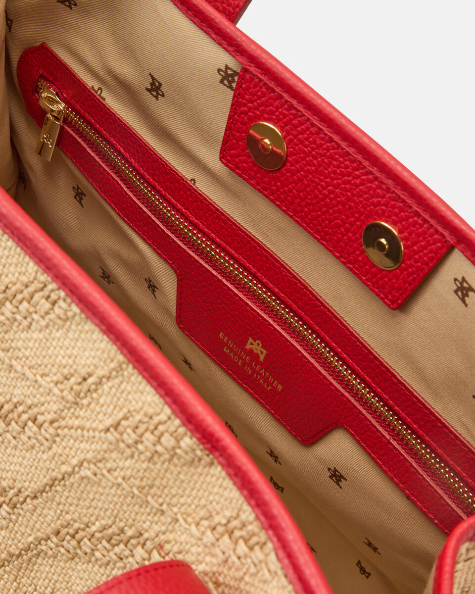 EINKAUFTASCHE Tomato  - Einkauftasche - Damen Taschen - Tasche - Cuoieria Fiorentina