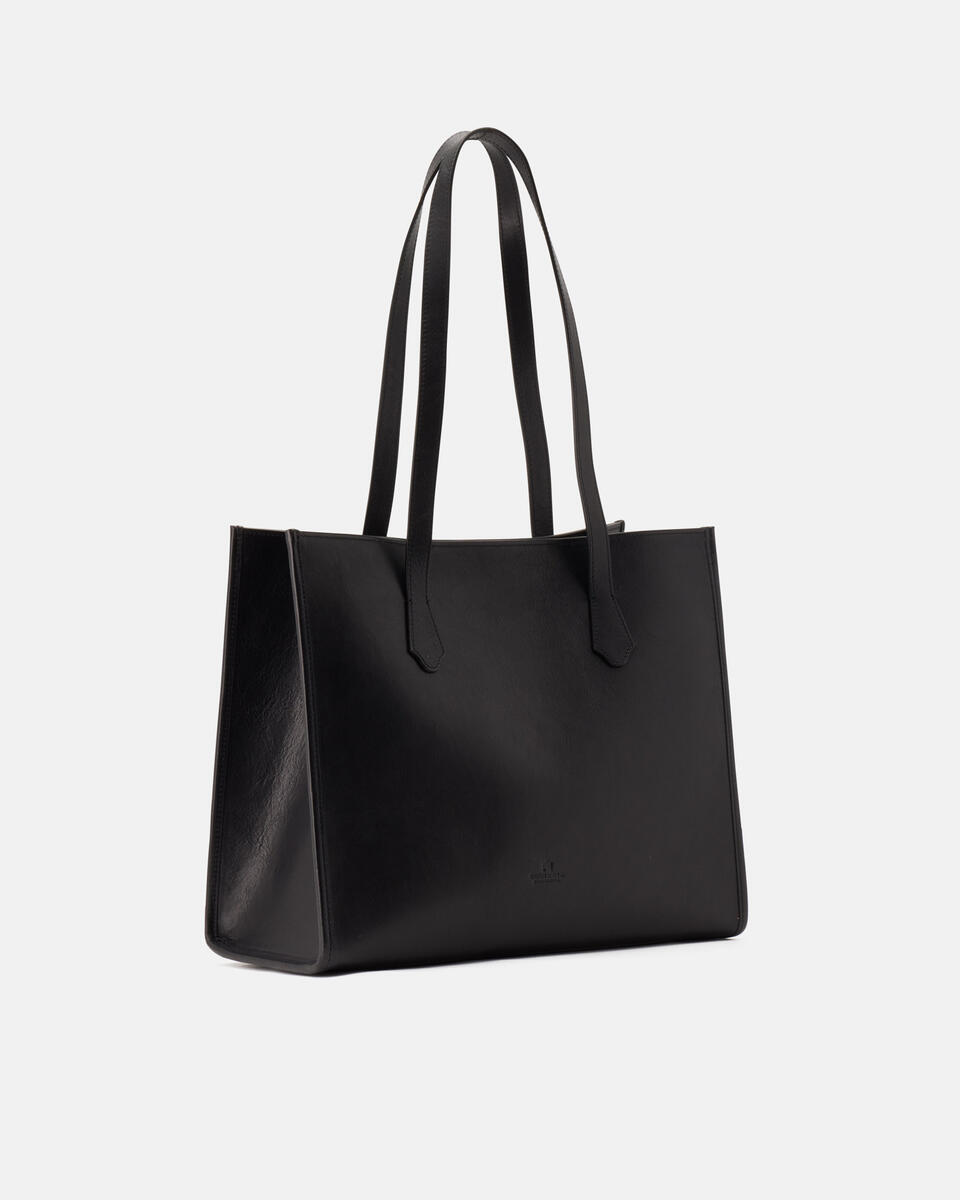 einkaufstasche Schwarz  - Einkauftasche - Damen Taschen - Tasche - Cuoieria Fiorentina