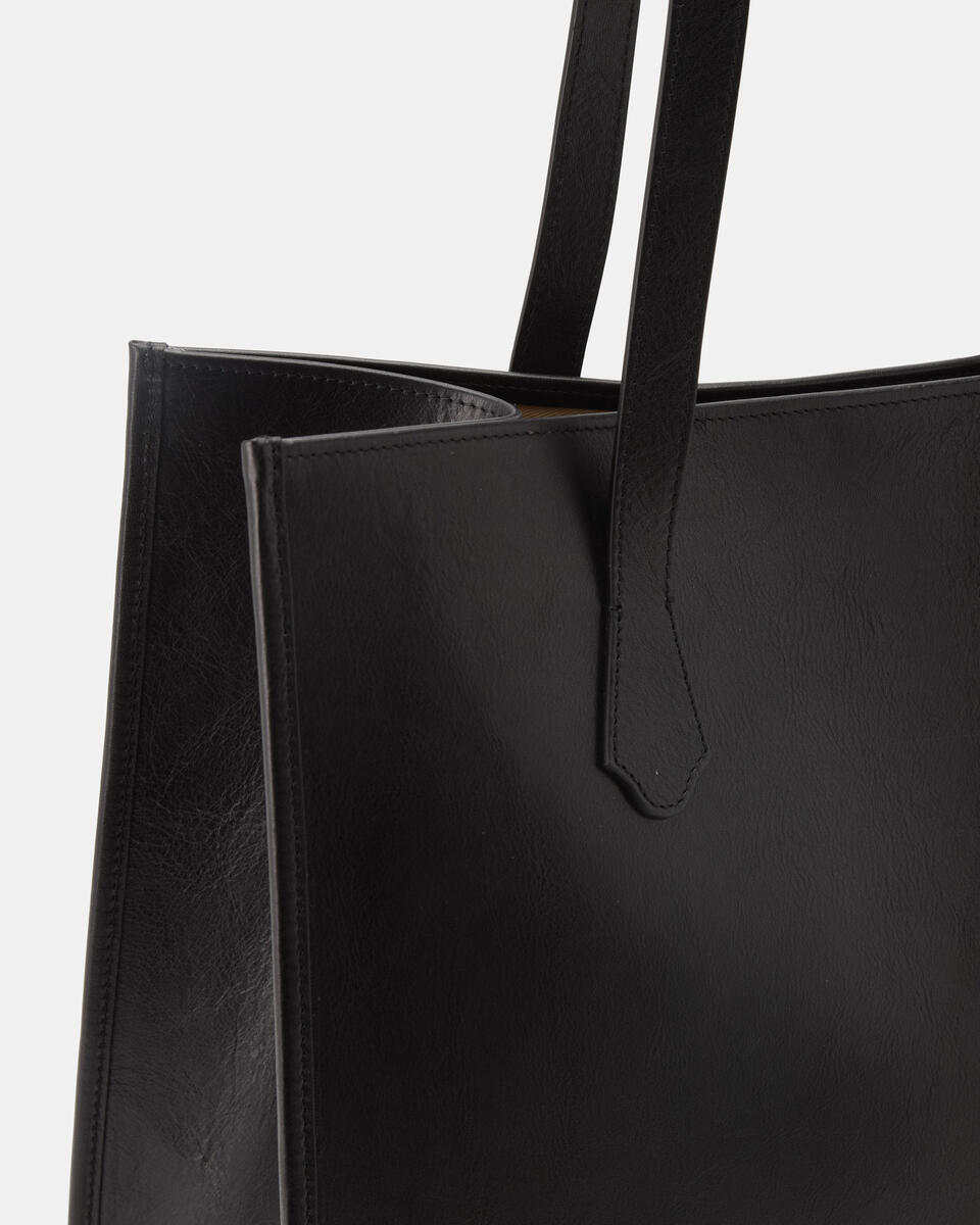 einkaufstasche Schwarz  - Einkauftasche - Damen Taschen - Tasche - Cuoieria Fiorentina