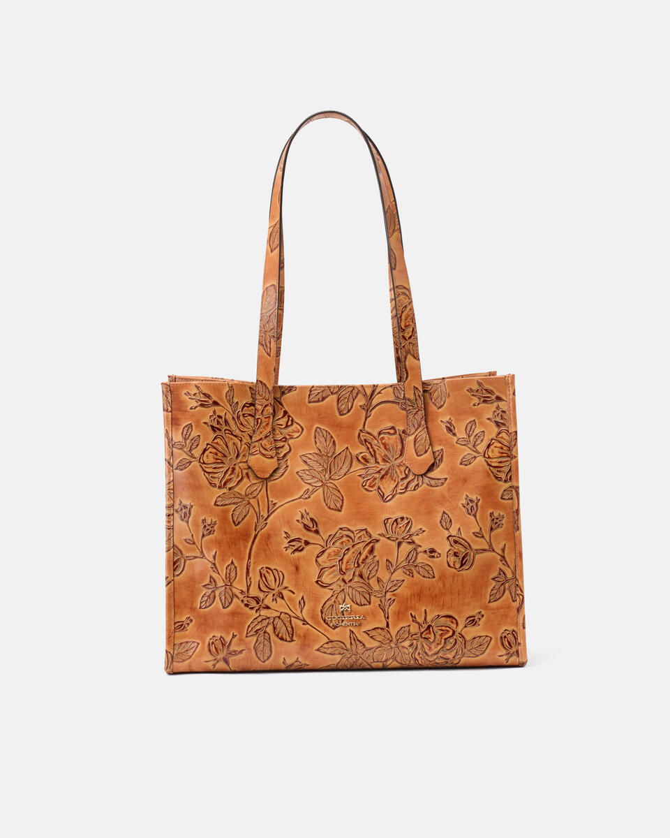 EINKAUFSTASCHE Beige  - Einkauftasche - Damen Taschen - Tasche - Cuoieria Fiorentina