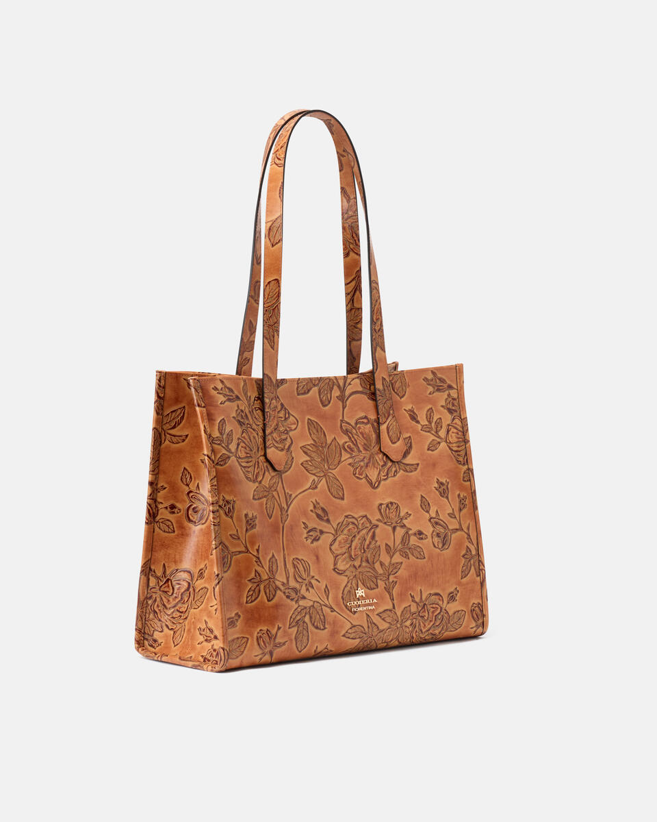 EINKAUFSTASCHE Beige  - Einkauftasche - Damen Taschen - Tasche - Cuoieria Fiorentina