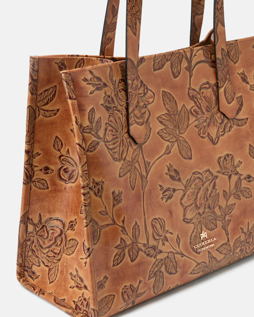 EINKAUFSTASCHE Beige  - Einkauftasche - Damen Taschen - Tasche - Cuoieria Fiorentina