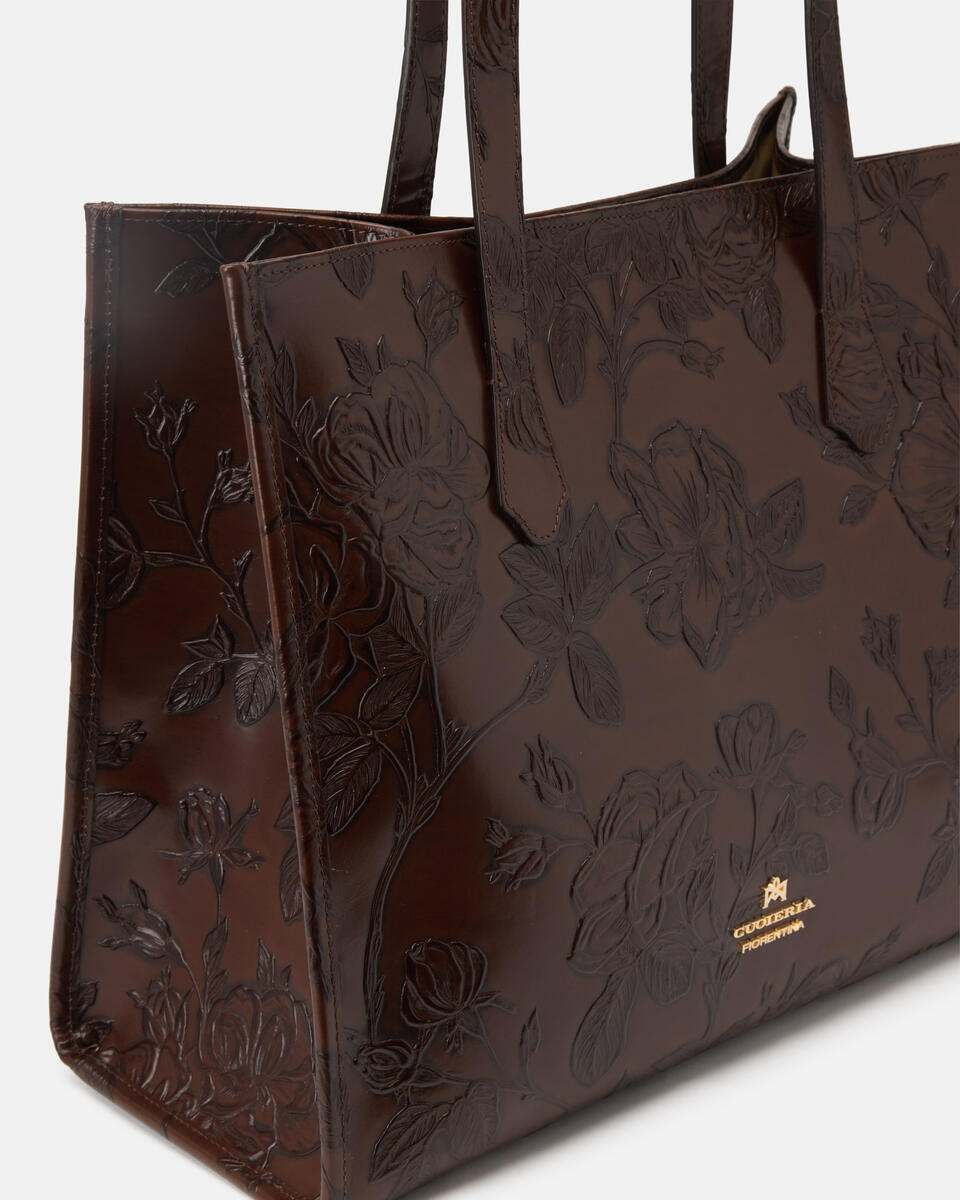 EINKAUFSTASCHE Mahagoni  - Einkauftasche - Damen Taschen - Tasche - Cuoieria Fiorentina