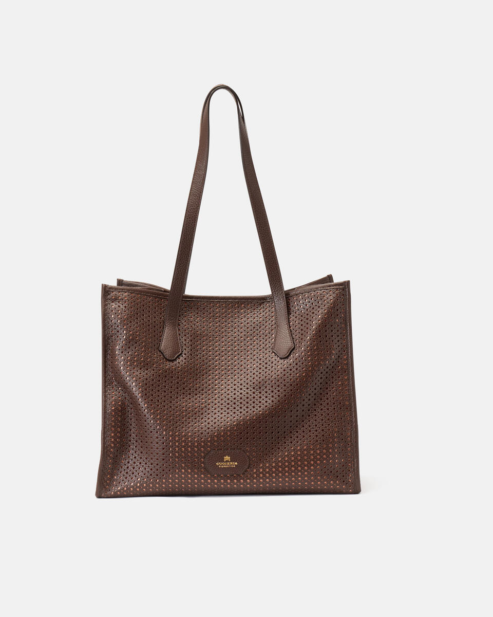 EINKAUFSTASCHE Schokolade  - Einkauftasche - Damen Taschen - Tasche - Cuoieria Fiorentina