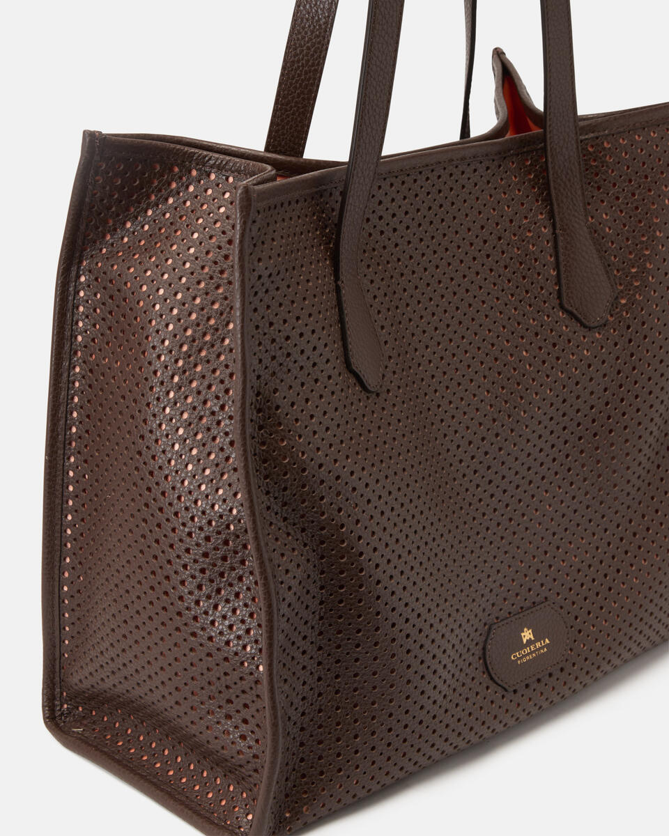 EINKAUFSTASCHE Schokolade  - Einkauftasche - Damen Taschen - Tasche - Cuoieria Fiorentina