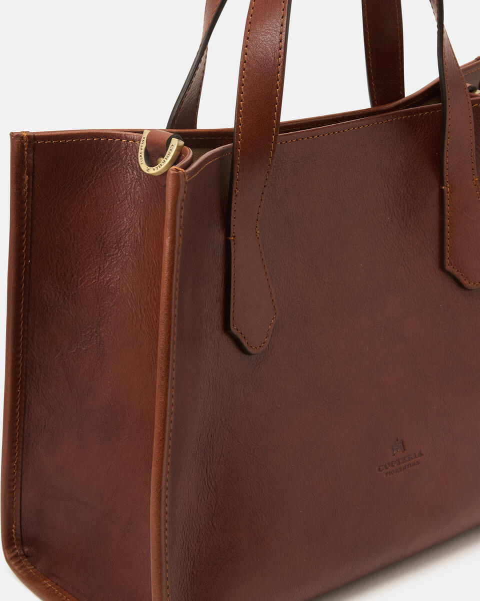 HANDTASCHE Braun  - Cuoieria Fiorentina