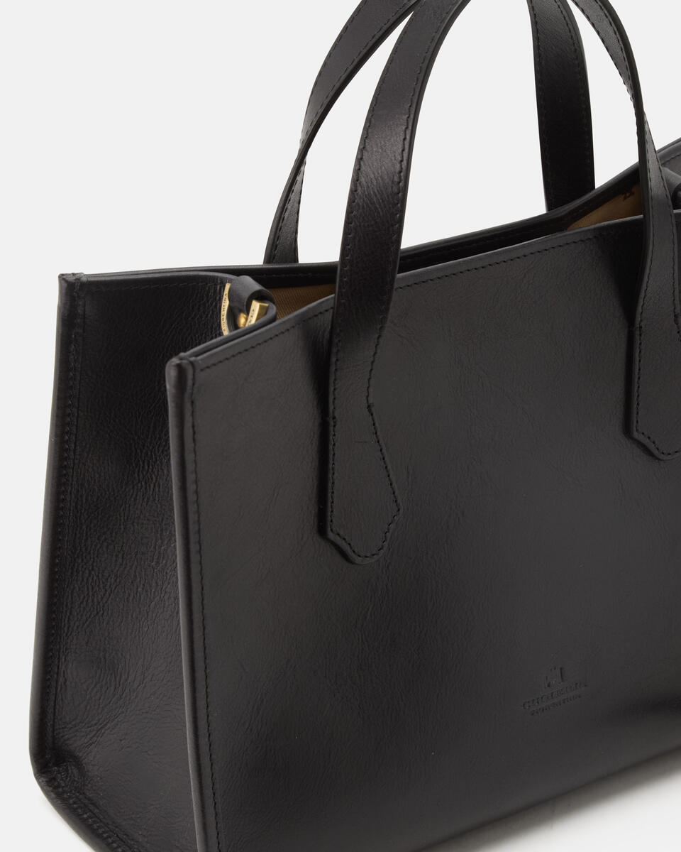 HANDTASCHE Schwarz  - Handtaschen - Damen Taschen - Tasche - Cuoieria Fiorentina