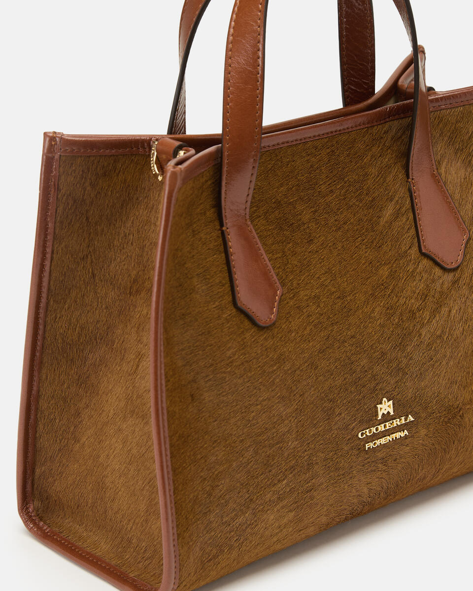 HANDTASCHE Karamell  - Handtaschen - Damen Taschen - Tasche - Cuoieria Fiorentina