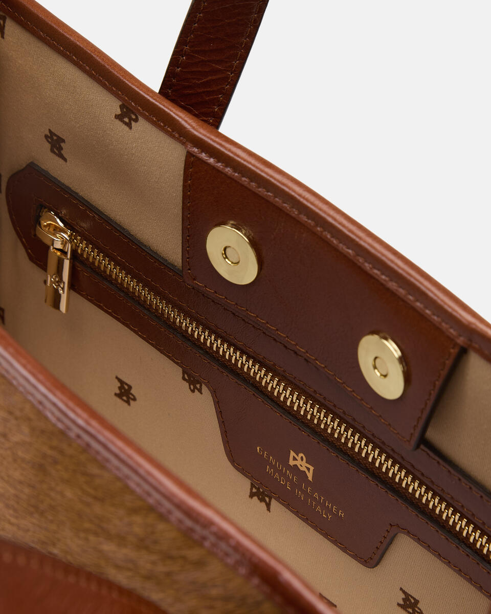 HANDTASCHE Karamell  - Handtaschen - Damen Taschen - Tasche - Cuoieria Fiorentina