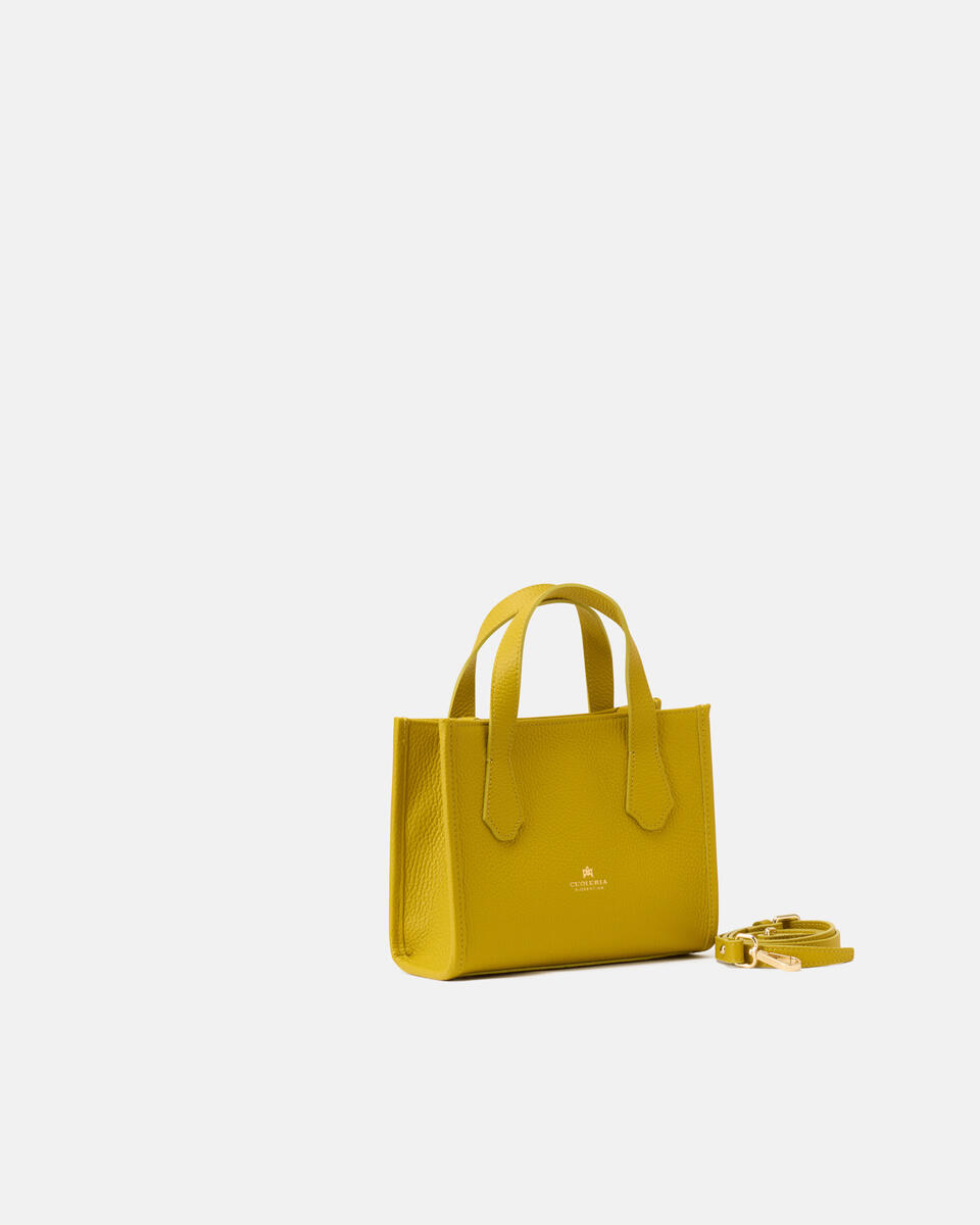 MINI HANDTASCHE Acid green  - Handtaschen - Damen Taschen - Tasche - Cuoieria Fiorentina