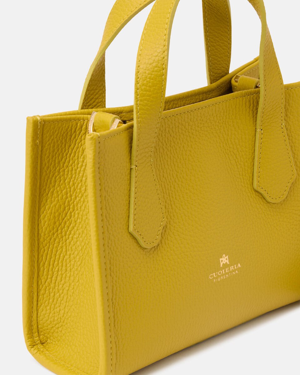 MINI HANDTASCHE Acid green  - Handtaschen - Damen Taschen - Tasche - Cuoieria Fiorentina
