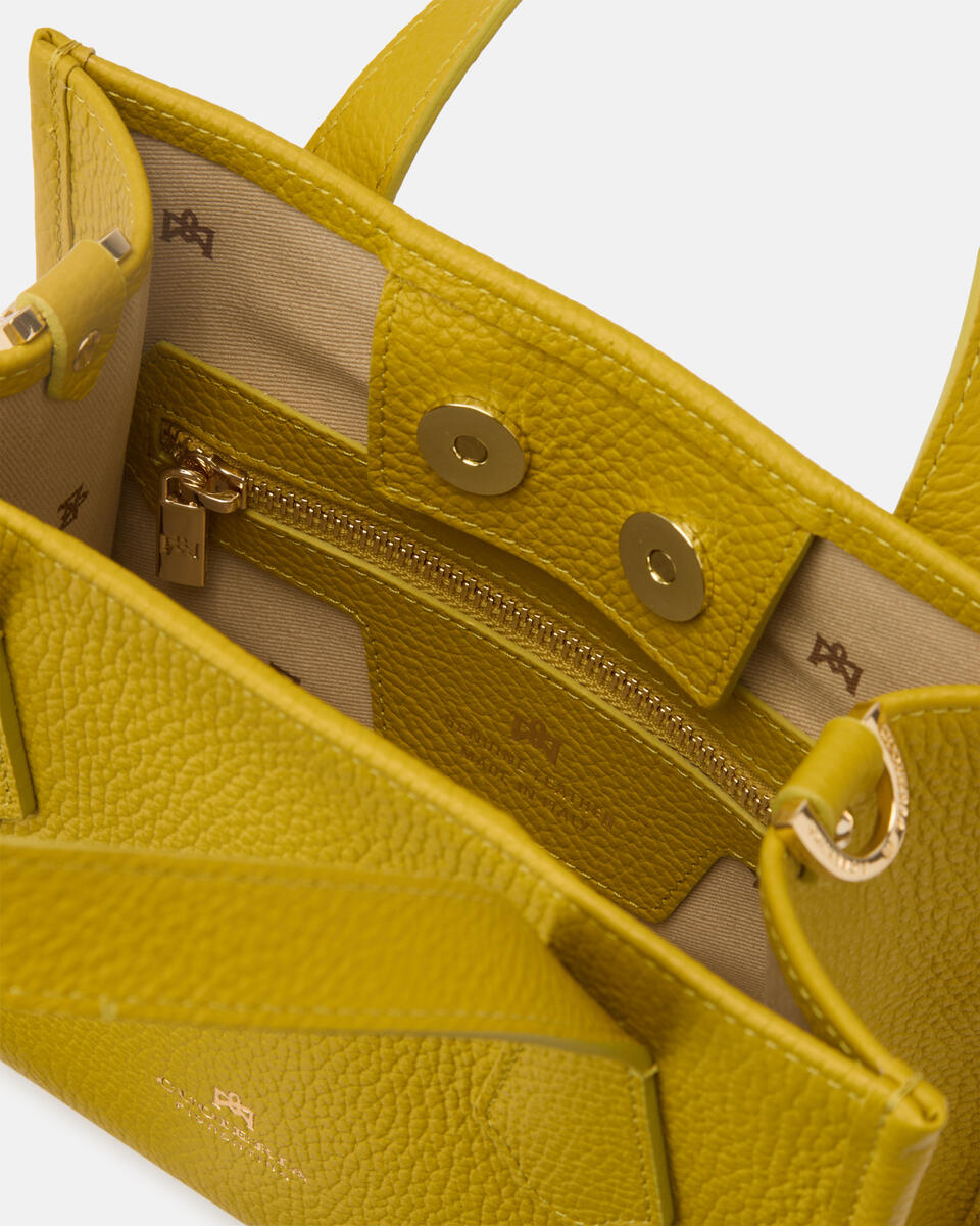 MINI HANDTASCHE Acid green  - Handtaschen - Damen Taschen - Tasche - Cuoieria Fiorentina