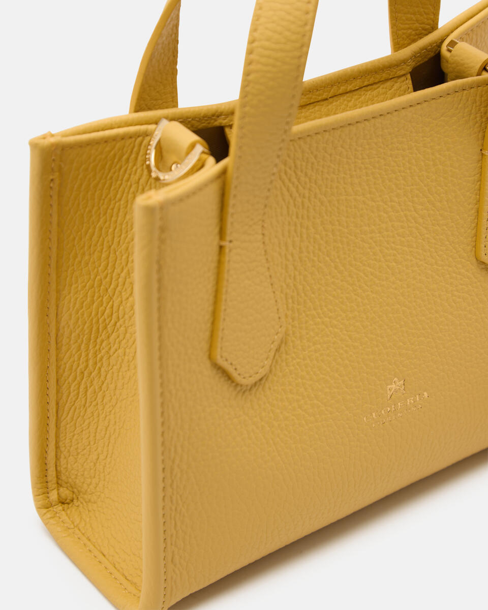 MINI HANDTASCHE Gelb  - Handtaschen - Damen Taschen - Tasche - Cuoieria Fiorentina