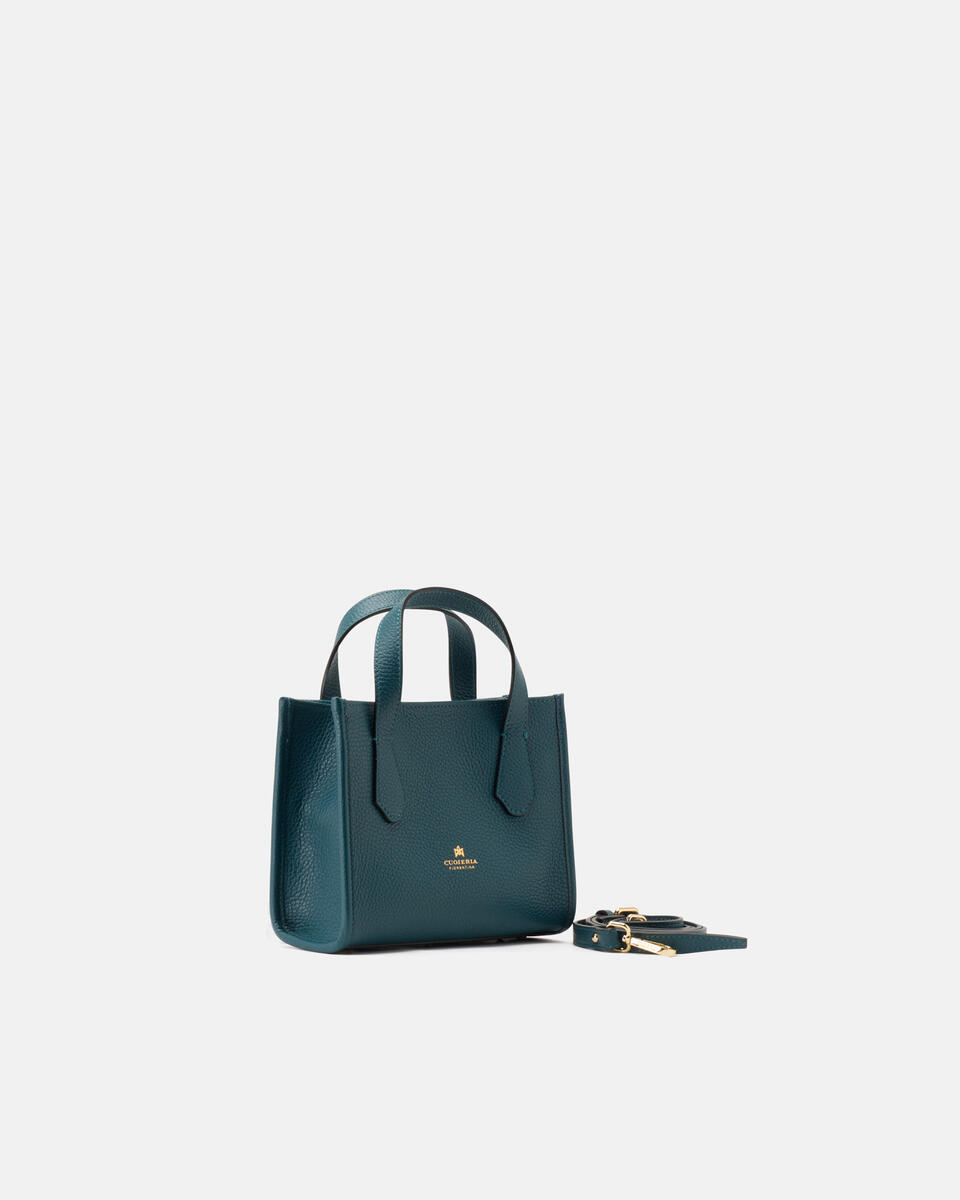 MINI HANDTASCHE Teal  - Handtaschen - Damen Taschen - Tasche - Cuoieria Fiorentina
