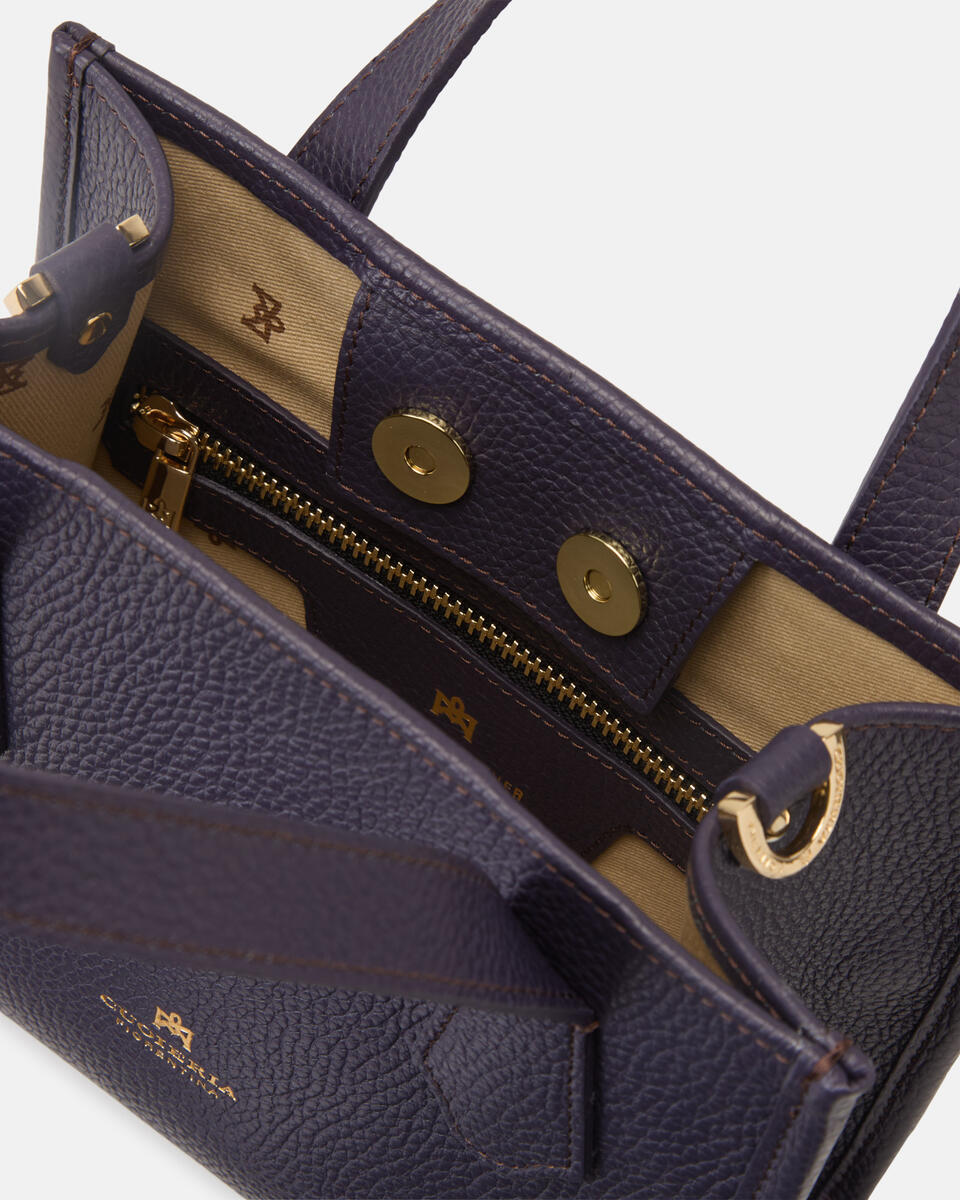 MINI HANDTASCHE Vampire purple  - Handtaschen - Damen Taschen - Tasche - Cuoieria Fiorentina