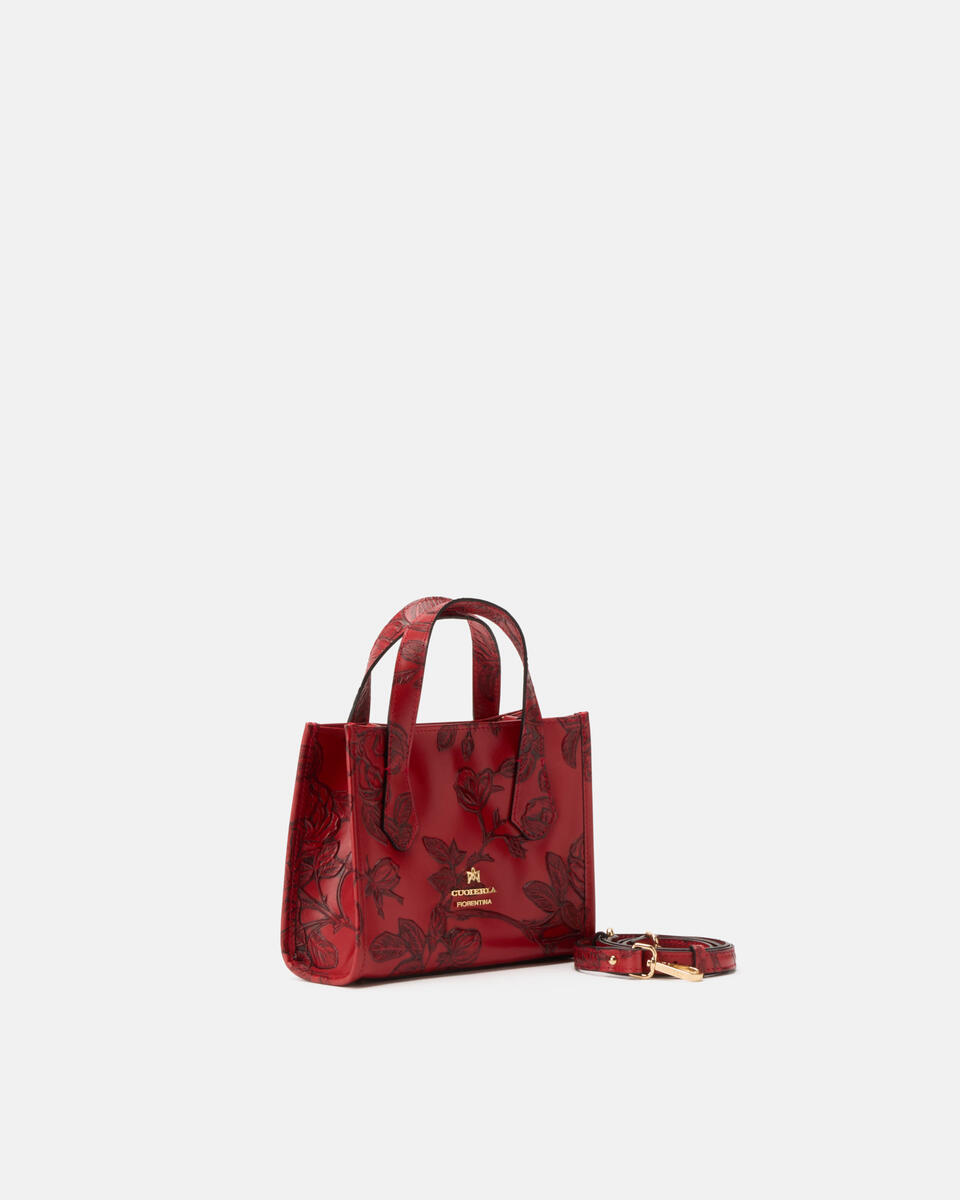 KLEINE HANDTASCHE Rot  - Handtaschen - Damen Taschen - Tasche - Cuoieria Fiorentina
