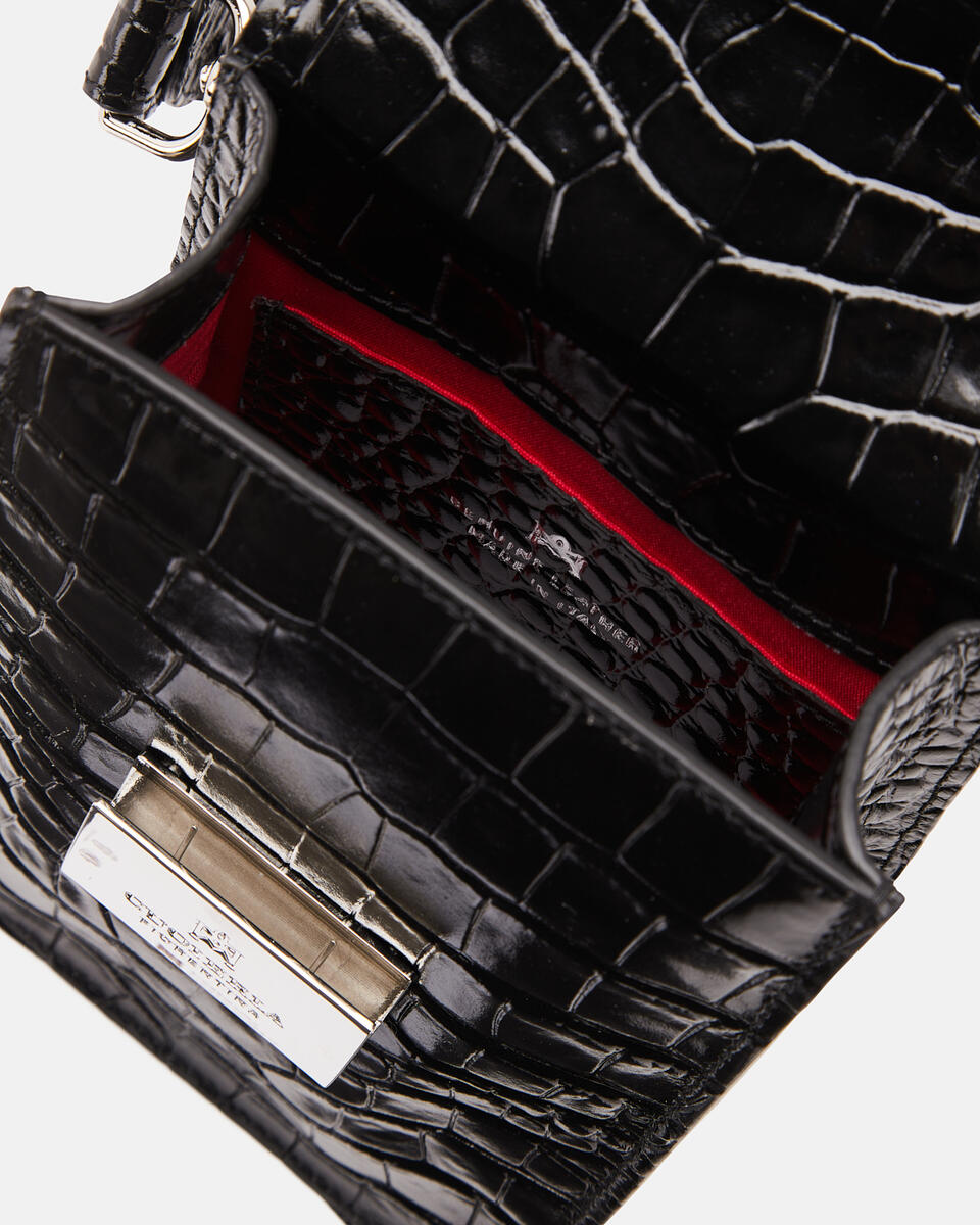 CLUTCH Schwarz  - Telefonhalter - Damen Zubehör - Zubehor - Cuoieria Fiorentina