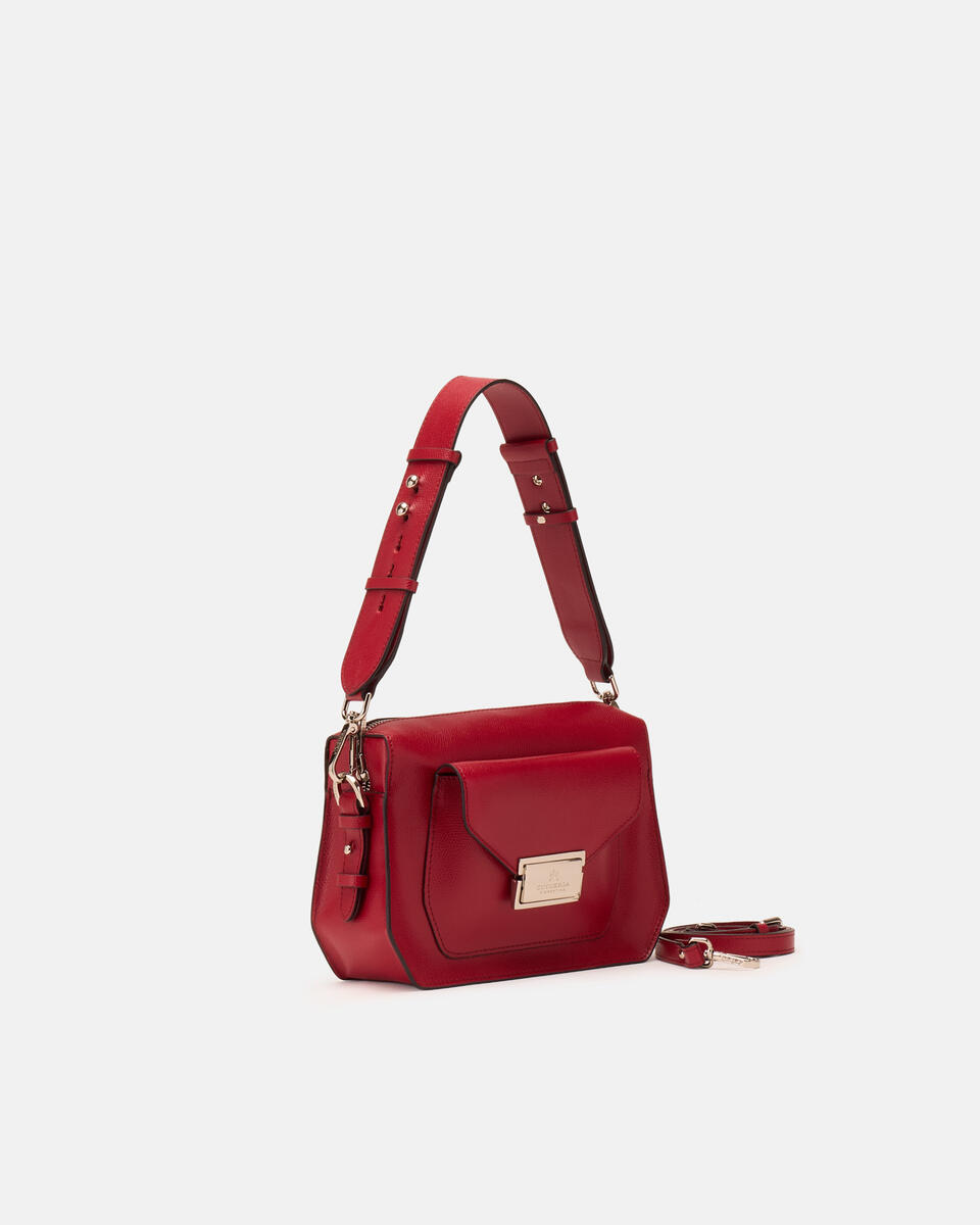 CAMERA BAG Cherry  - Cuoieria Fiorentina