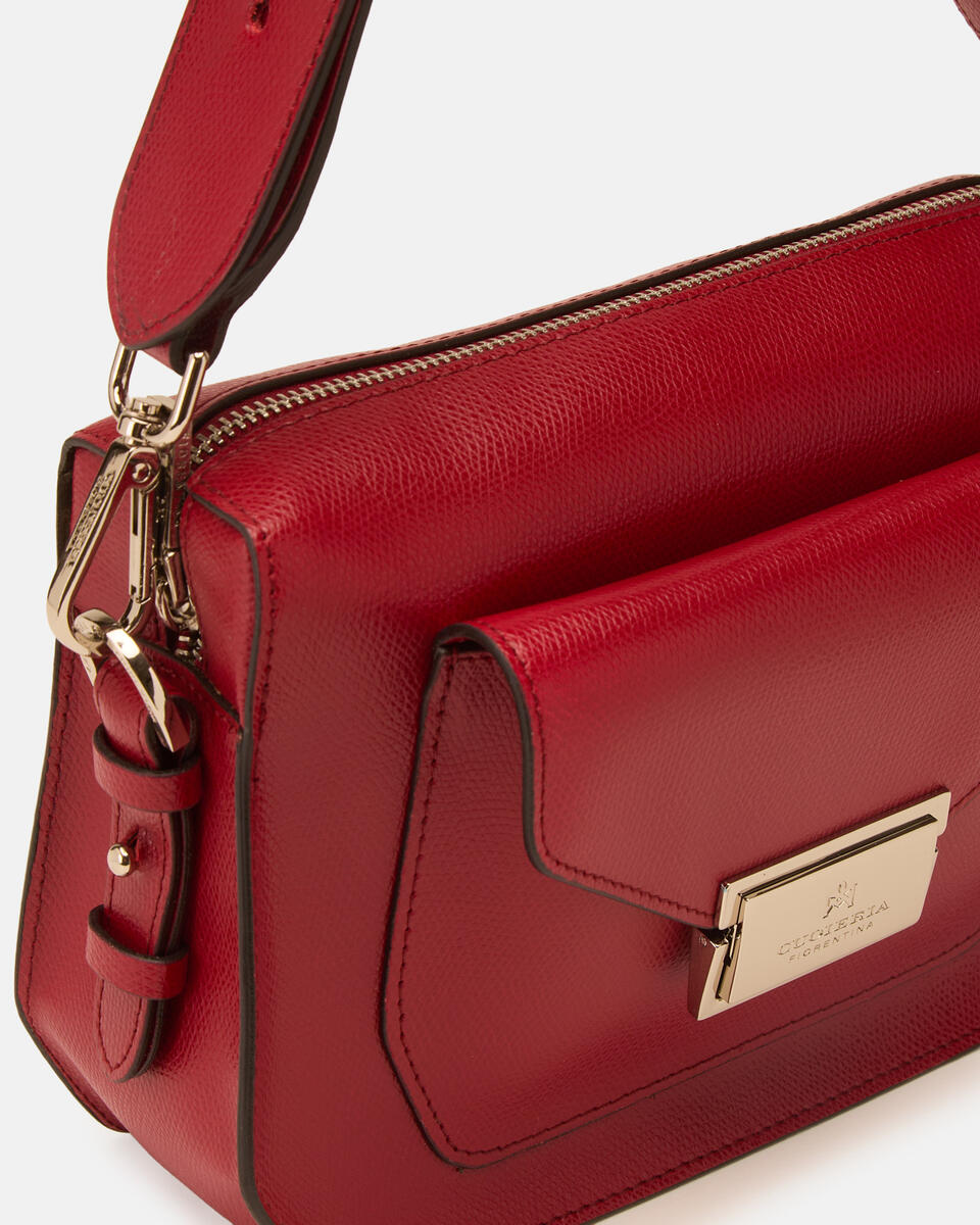 CAMERA BAG Cherry  - Cuoieria Fiorentina