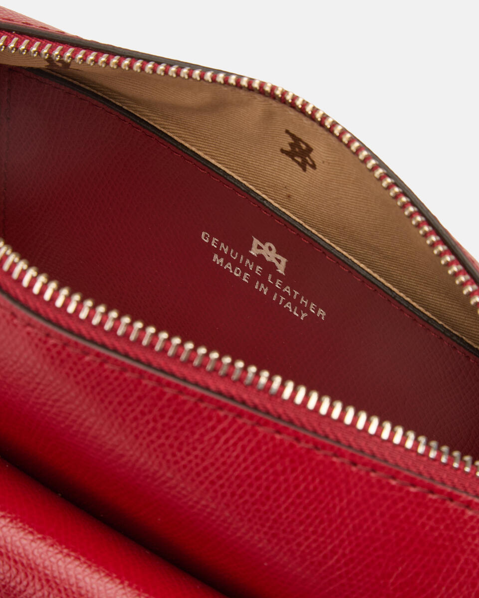 CAMERA BAG Cherry  - Cuoieria Fiorentina