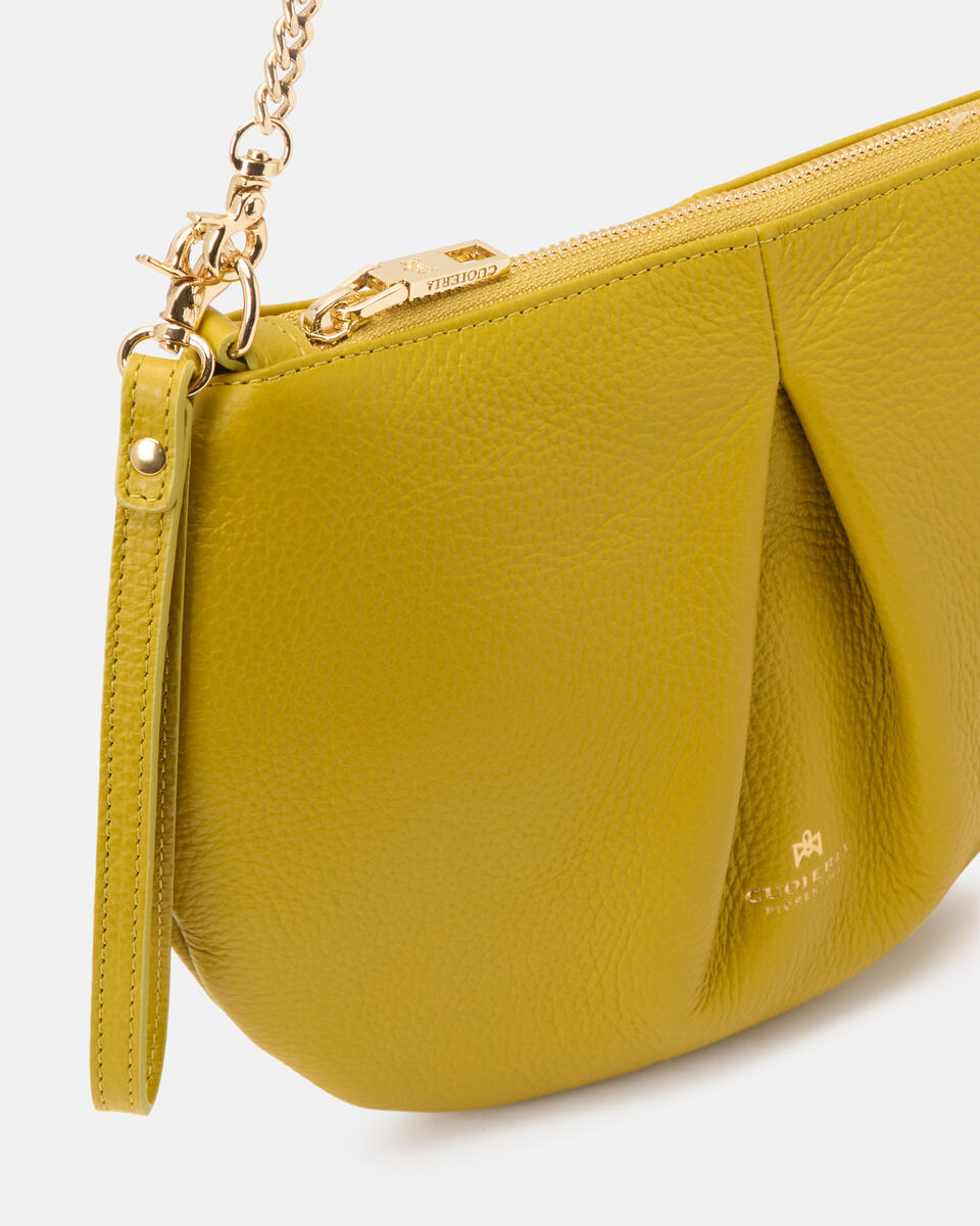 POUCH Acid green  - Mini Bags - Damen Taschen - Tasche - Cuoieria Fiorentina