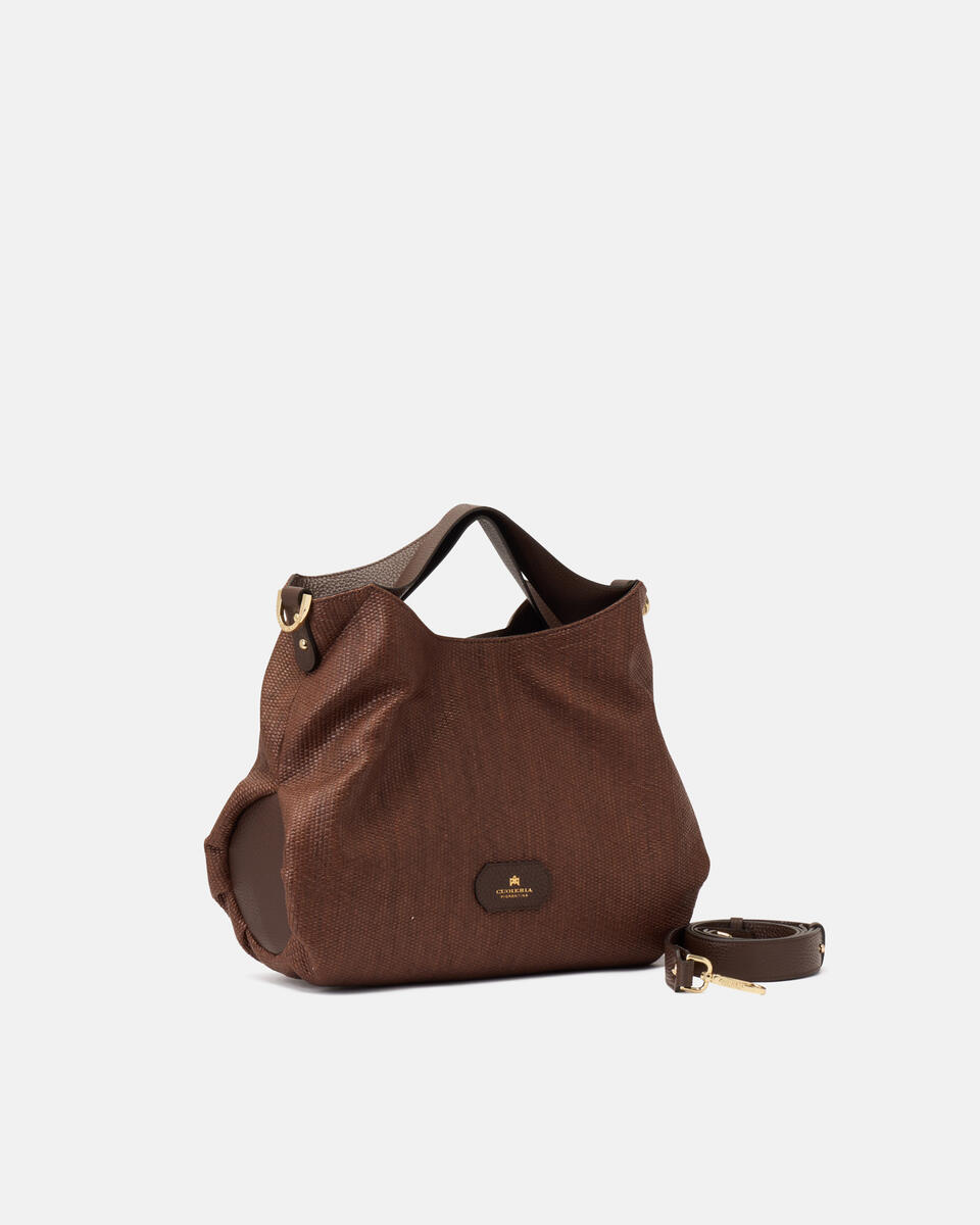 HANDTASCHE Schokolade  - Handtaschen - Damen Taschen - Tasche - Cuoieria Fiorentina