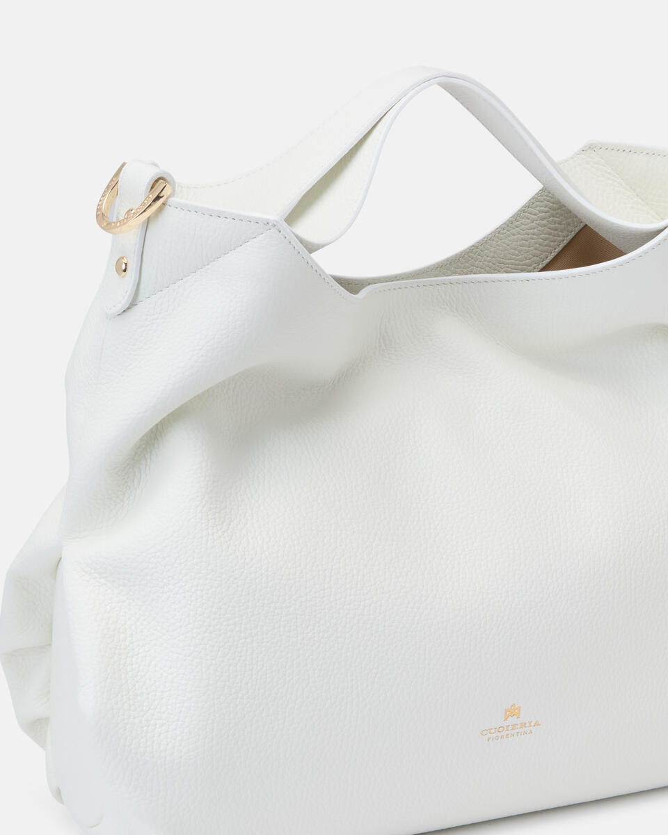 handtasche Weiss  - Handtaschen - Damen Taschen - Tasche - Cuoieria Fiorentina