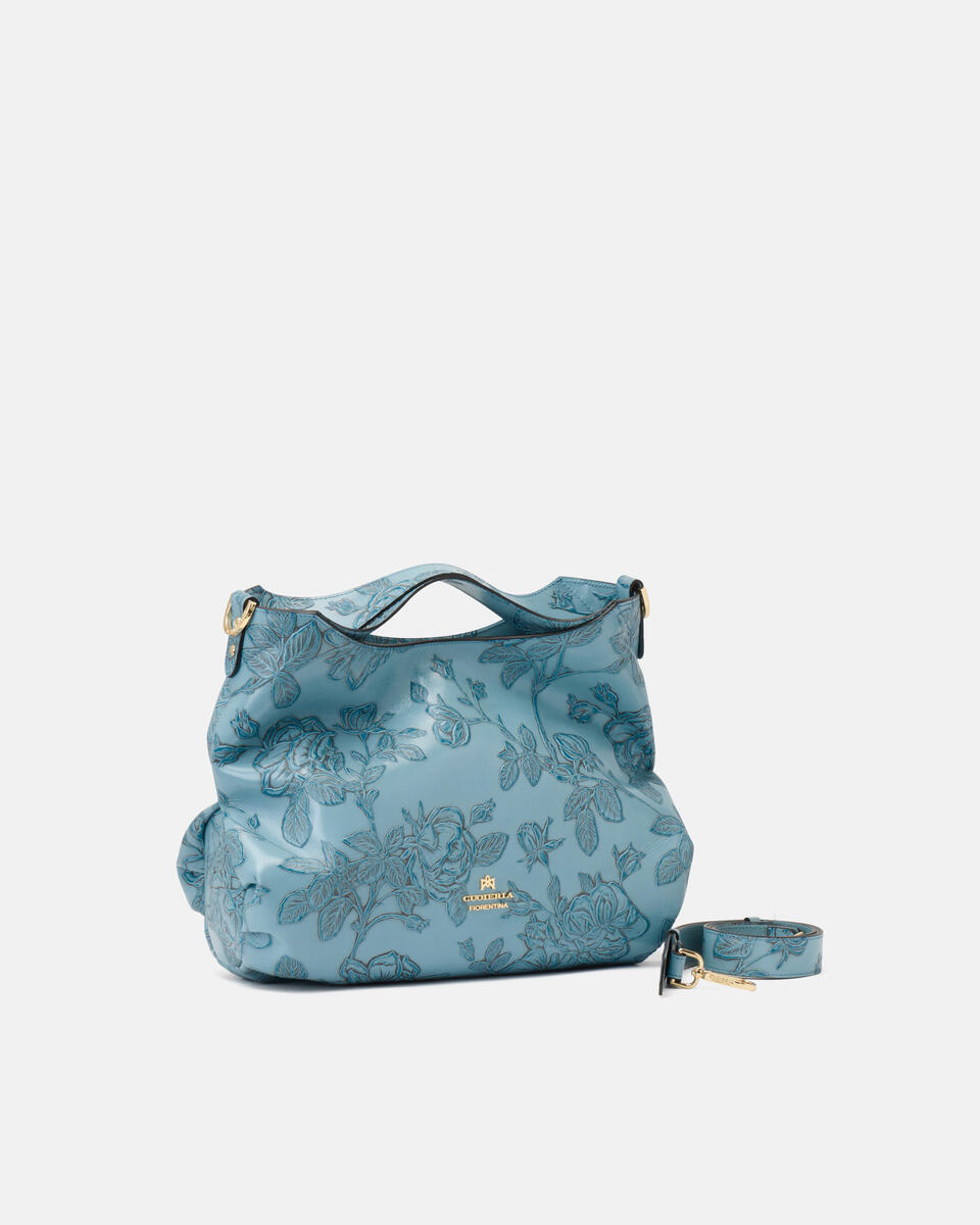 handtasche Hellblau  - Handtaschen - Damen Taschen - Tasche - Cuoieria Fiorentina