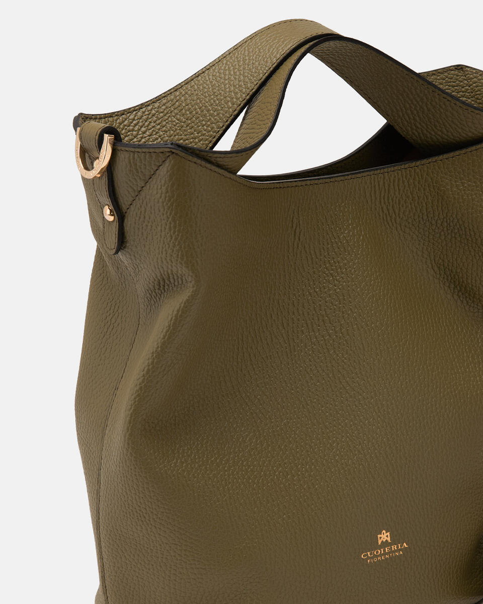 EIMERTASCHE MilitÄr  - Cuoieria Fiorentina