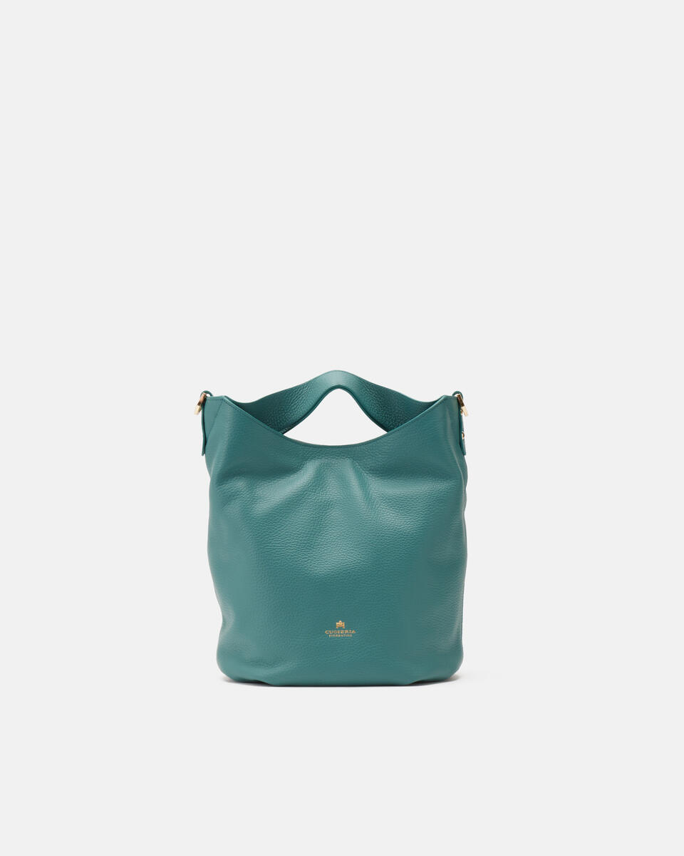 EIMERTASCHE Pfau  - Eimertaschen - Damen Taschen - Tasche - Cuoieria Fiorentina