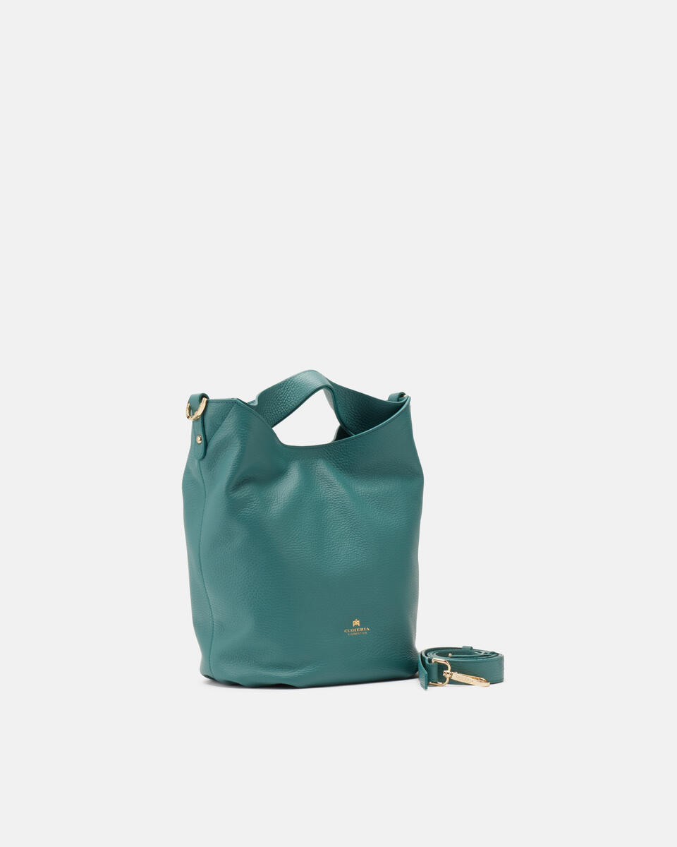 EIMERTASCHE Pfau  - Eimertaschen - Damen Taschen - Tasche - Cuoieria Fiorentina