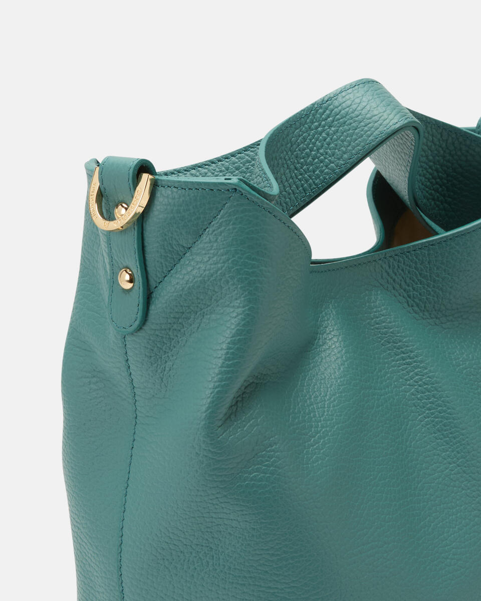 EIMERTASCHE Pfau  - Eimertaschen - Damen Taschen - Tasche - Cuoieria Fiorentina