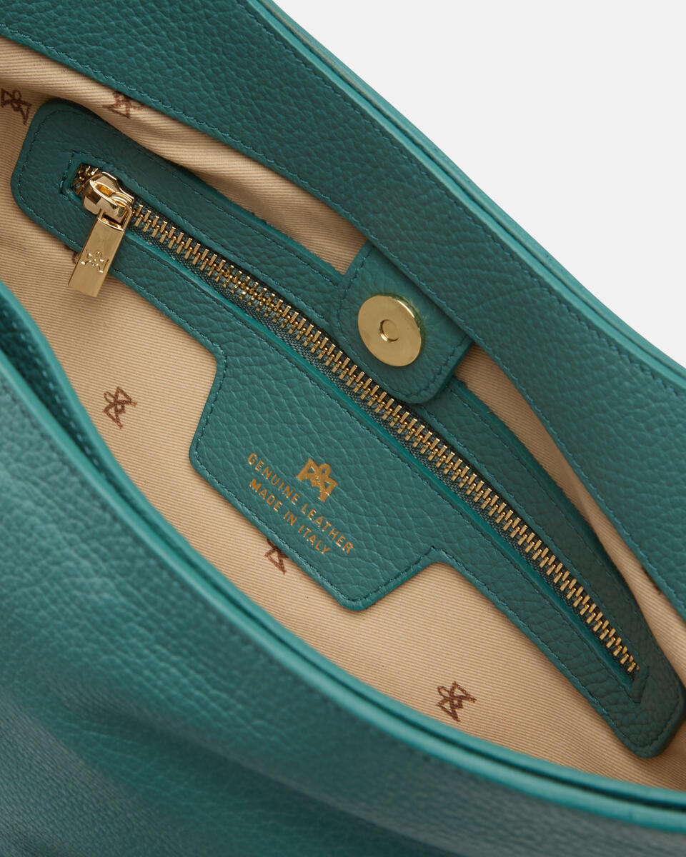 EIMERTASCHE Pfau  - Eimertaschen - Damen Taschen - Tasche - Cuoieria Fiorentina