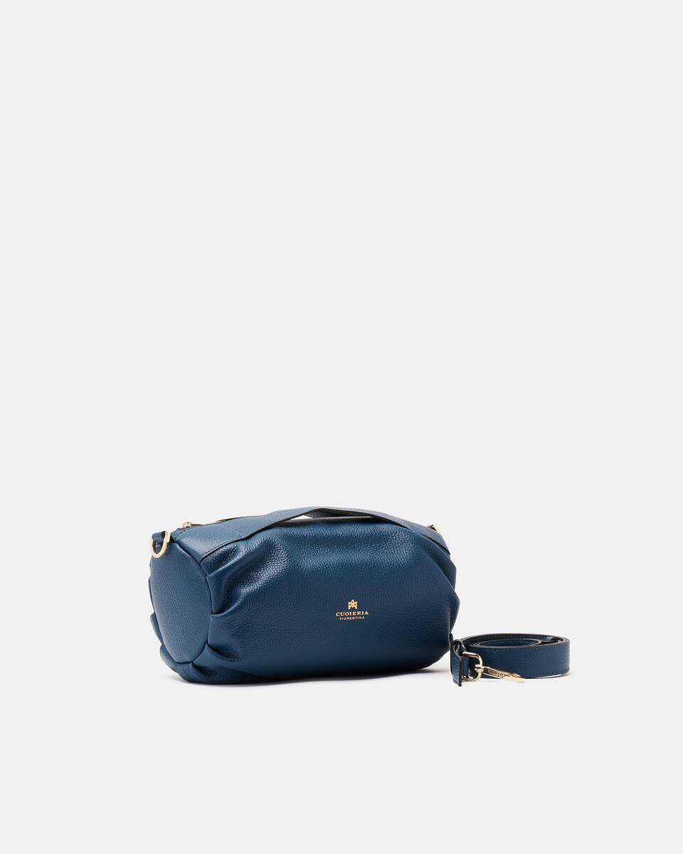 KLEINE DUFFLE Teal  - Cuoieria Fiorentina