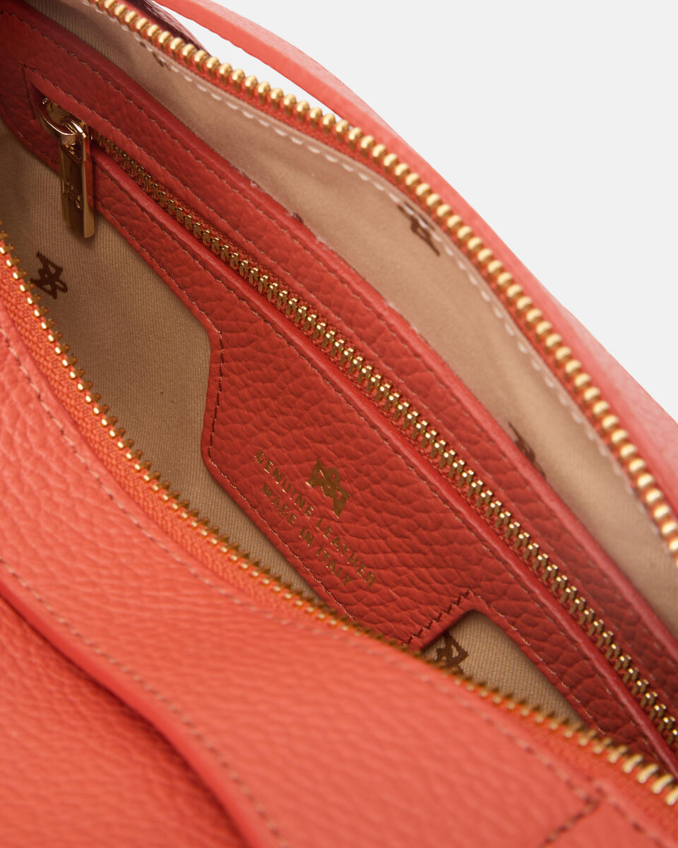 KLEINE DUFFLE Papaya  - Cuoieria Fiorentina