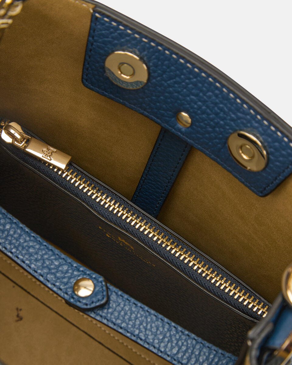 kleine eimertasche Ozean  - Eimertaschen - Damen Taschen - Tasche - Cuoieria Fiorentina