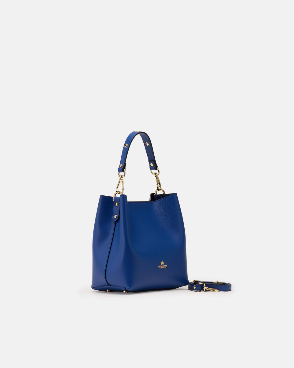 KLEINE EIMERTASCHE Blitzblau  - Eimertaschen - Damen Taschen - Tasche - Cuoieria Fiorentina