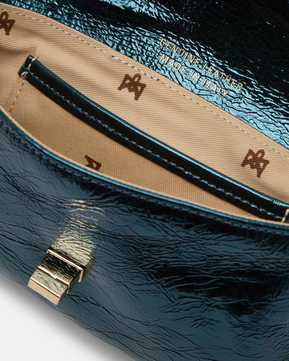 CLUTCH Teal  - Mini Bags - Damen Taschen - Tasche - Cuoieria Fiorentina