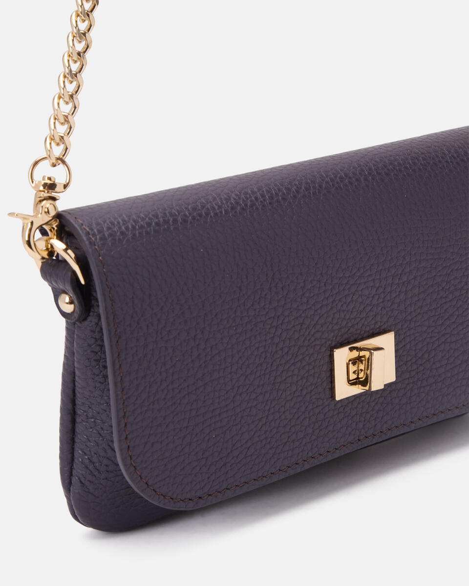 CLUTCH BAG Vampire purple  - Mini Bags - Damen Taschen - Tasche - Cuoieria Fiorentina