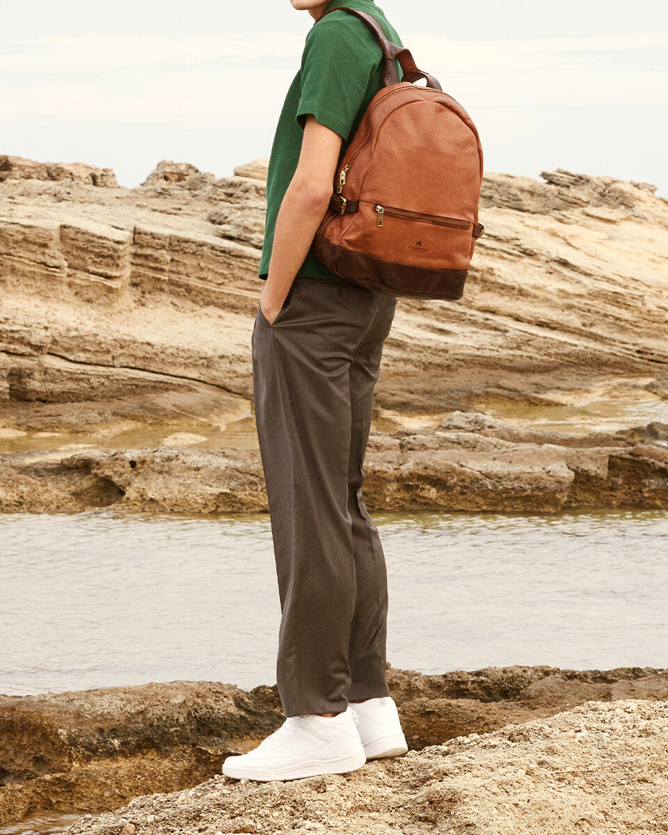 RUCKSACK Burned  - Rucksack - Herren Taschen - Tasche - Cuoieria Fiorentina