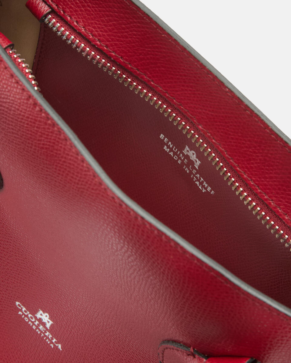 KLEINE HANDTASCHE Cherry  - Cuoieria Fiorentina