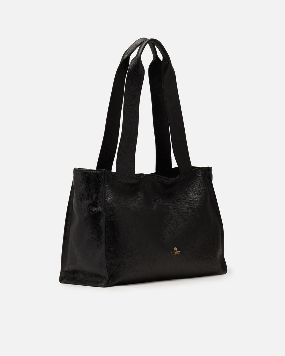 EINKAUFSTASCHE Schwarz  - Einkauftasche - Damen Taschen - Tasche - Cuoieria Fiorentina