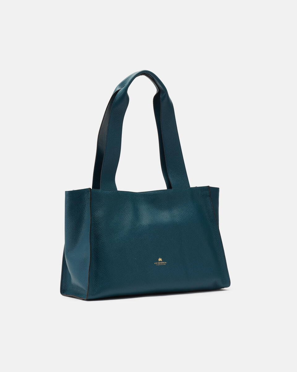 EINKAUFTASCHE Teal  - Einkauftasche - Damen Taschen - Tasche - Cuoieria Fiorentina