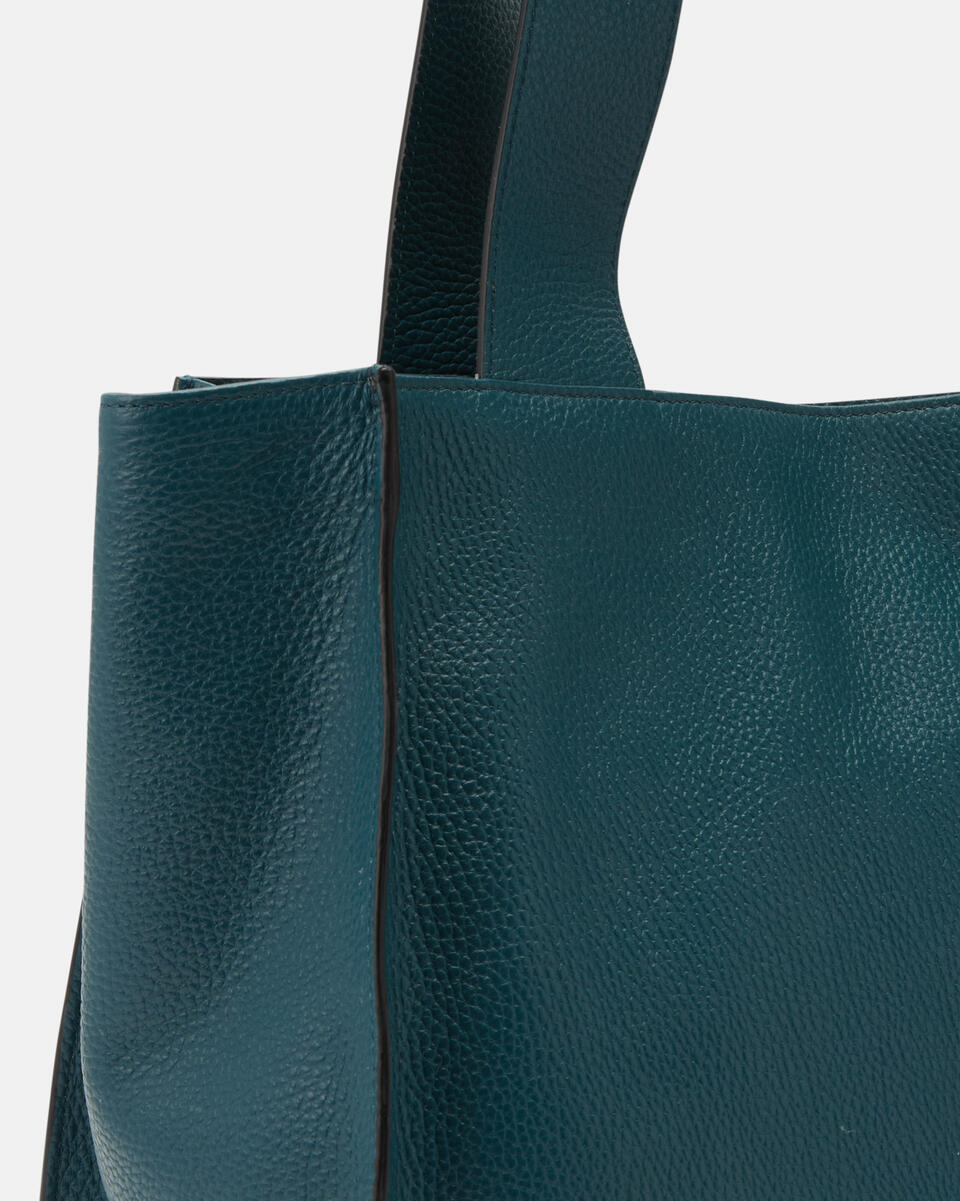 EINKAUFTASCHE Teal  - Einkauftasche - Damen Taschen - Tasche - Cuoieria Fiorentina