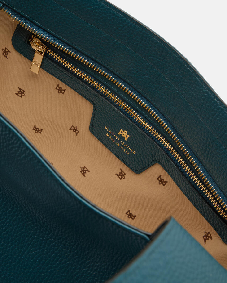 EINKAUFTASCHE Teal  - Einkauftasche - Damen Taschen - Tasche - Cuoieria Fiorentina