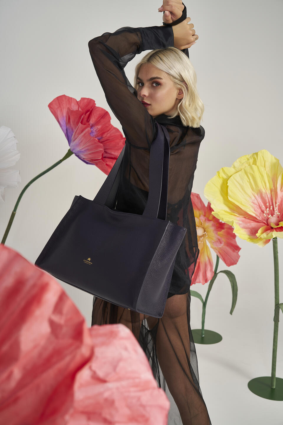 EINKAUFSTASCHE Teal  - Einkauftasche - Damen Taschen - Tasche - Cuoieria Fiorentina