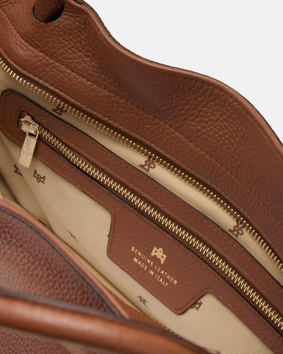 HANDTASCHE Karamell  - Cuoieria Fiorentina