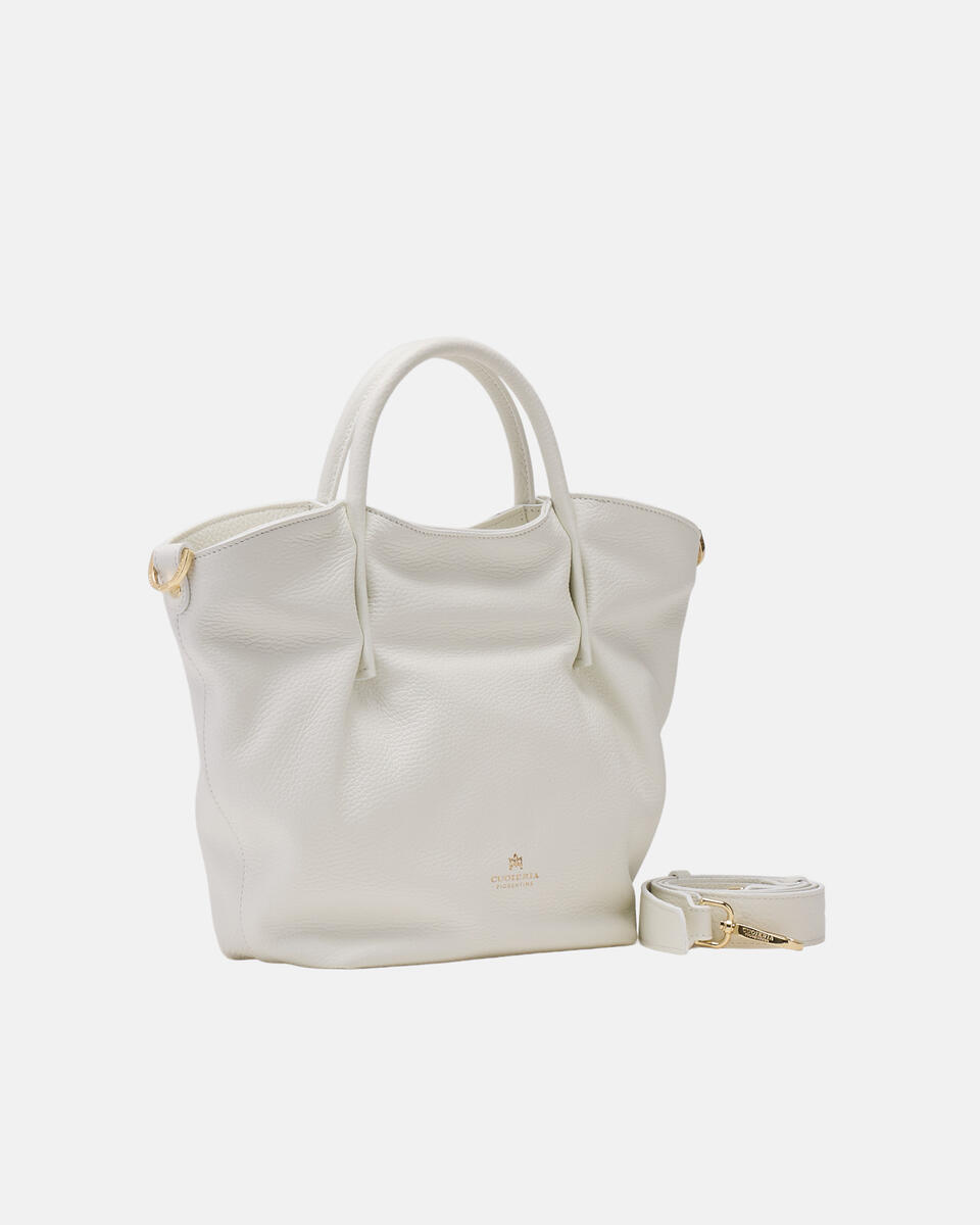 KLEINE HANDTASCHE Weiss  - Tasche - Special Price - Cuoieria Fiorentina