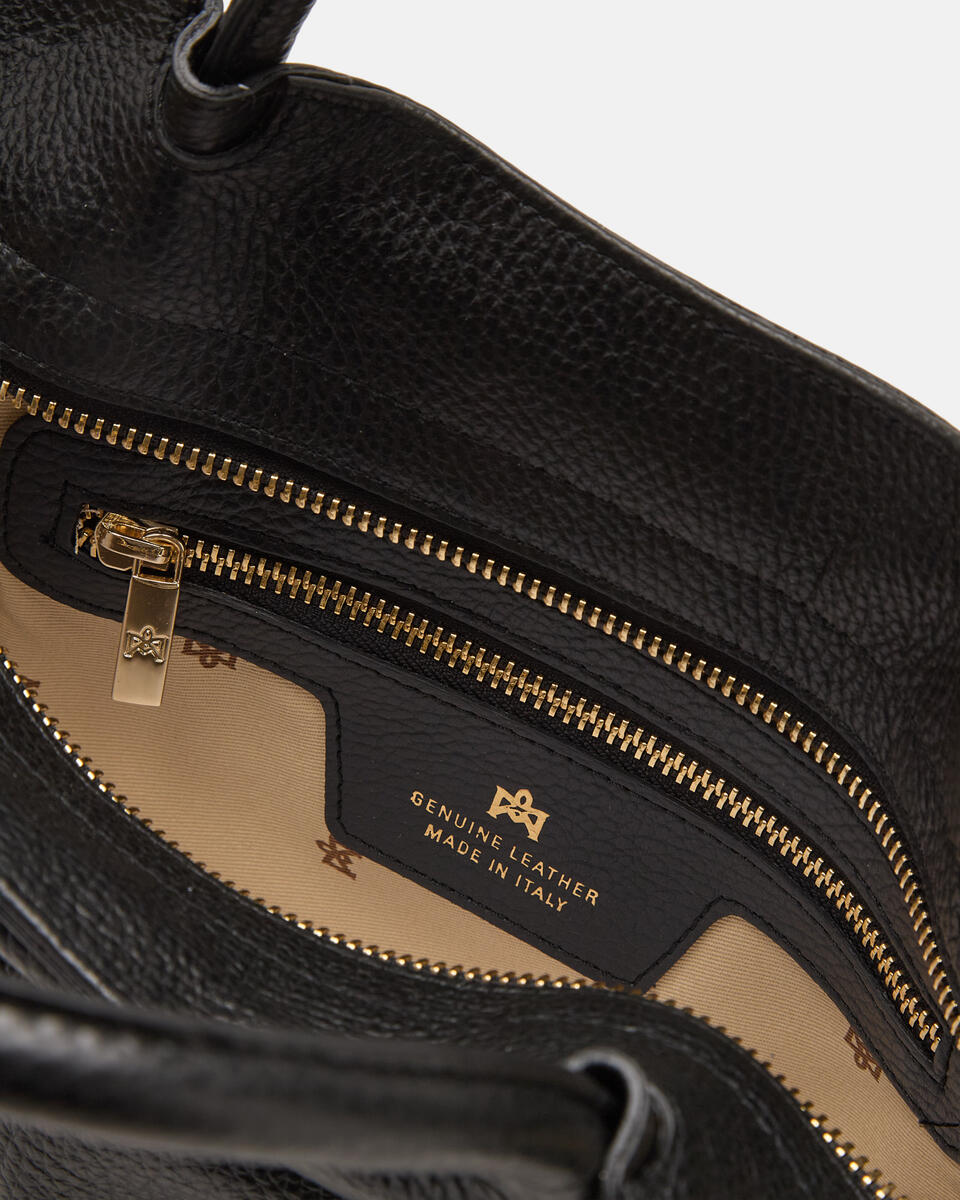 KLEINE HANDTASCHE Schwarz  - Handtaschen - Damen Taschen - Tasche - Cuoieria Fiorentina