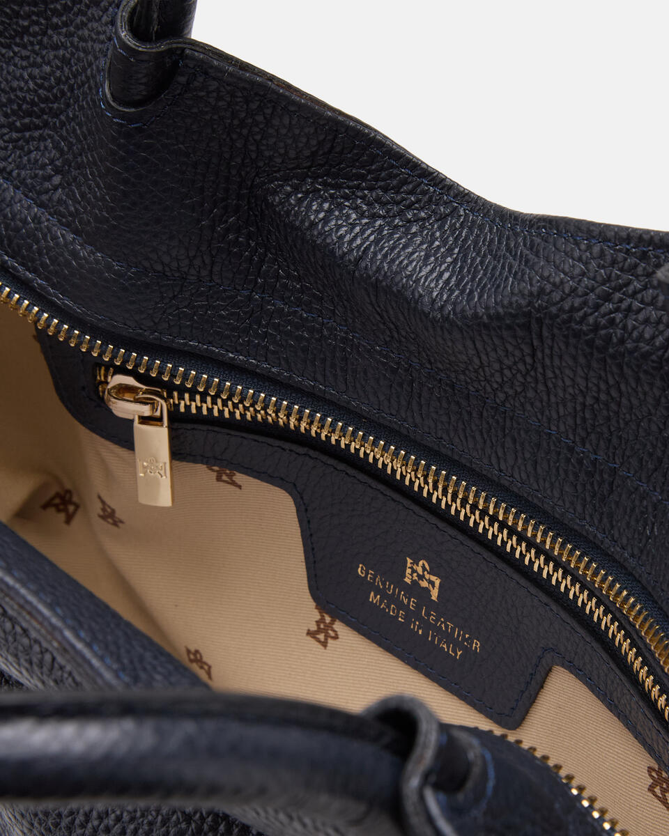 KLEINE HANDTASCHE Navy  - Tasche - Special Price - Cuoieria Fiorentina